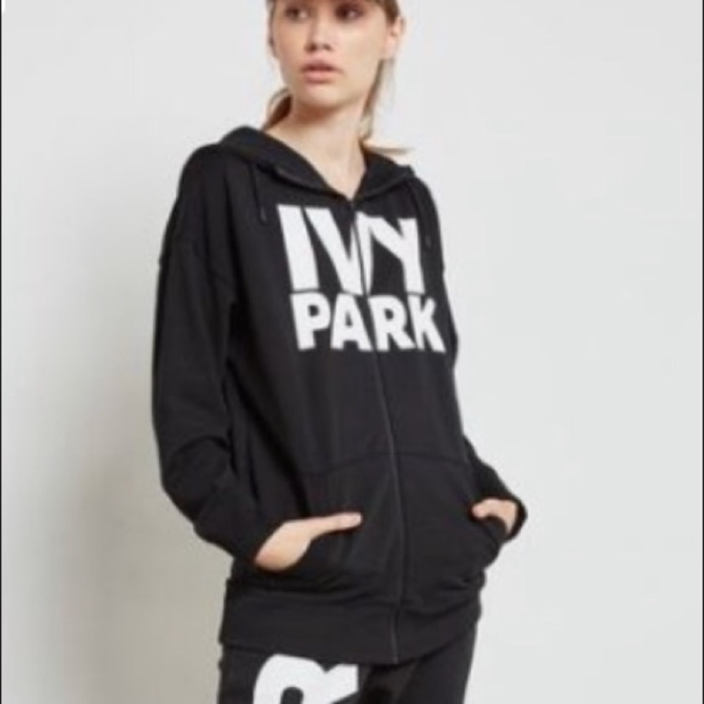 IVY PARK Oversized Zip Up Hoodie with tags